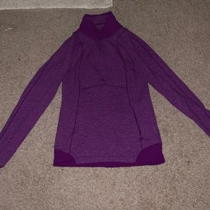 Lululemon purple quarter zip
